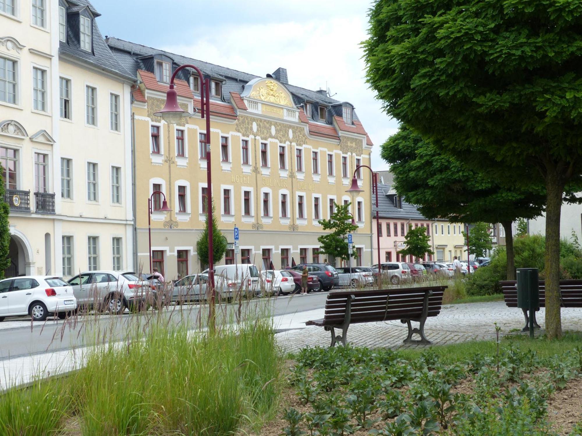 Hotel Goldner Loewe Bad Kostritz Экстерьер фото